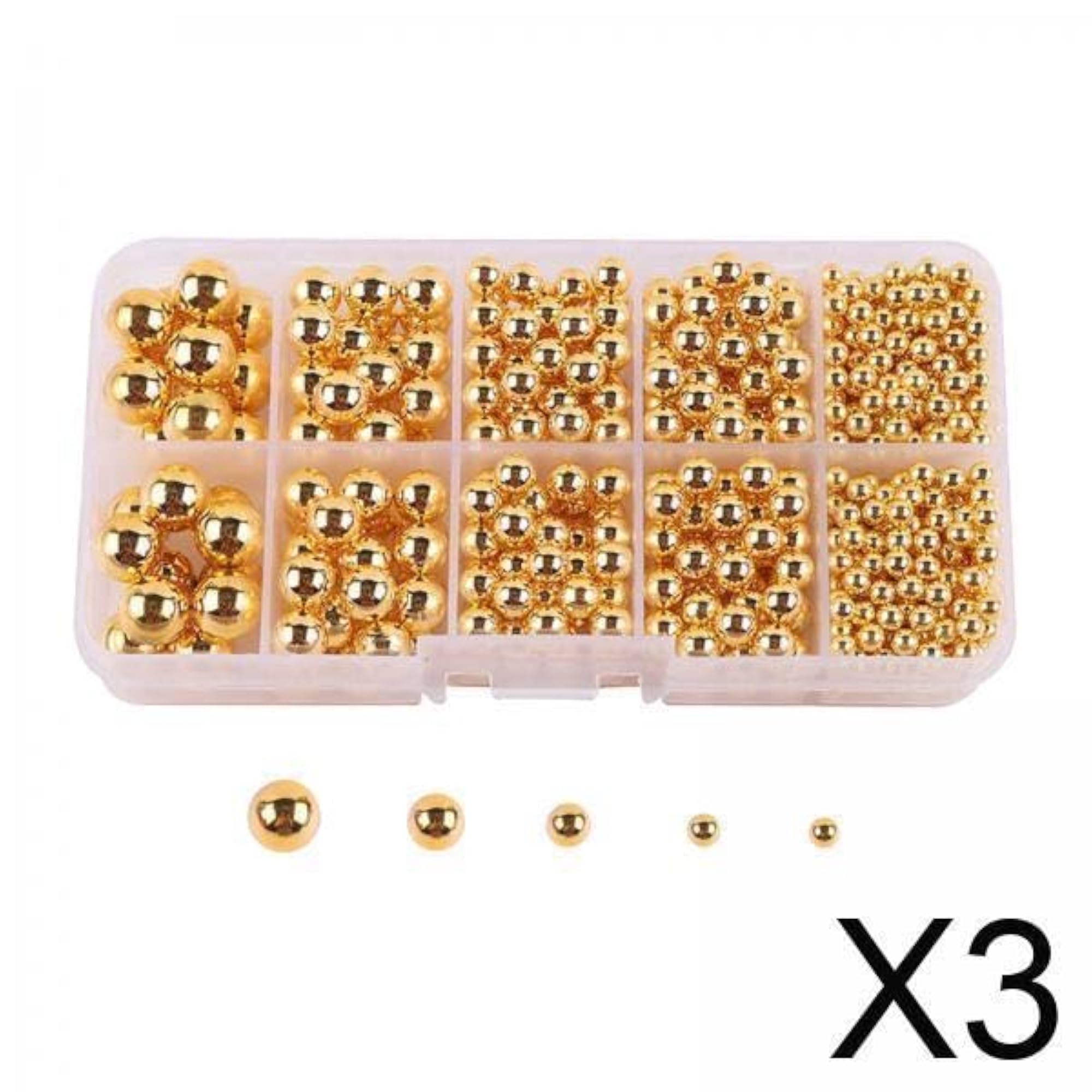Artificial Pearl Beads No Hole for Crafting and Decoration