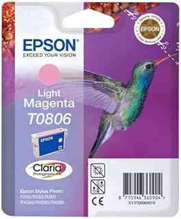 Epson C13T08064021 - Cartucho de Tinta, Color Rosa
