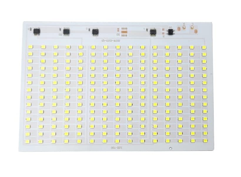 Image of ERH India 2 Pcs 210 SMD LED Light 200 W Aluminum Plate Base Board for LED Flood Light Repair or Replacement