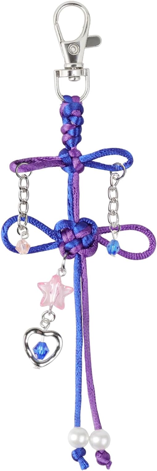 for Kpop Merch Keychains, Cute Knot Keyring Pendant for k-Pop Women Men Fans Concert Accessories Gifts