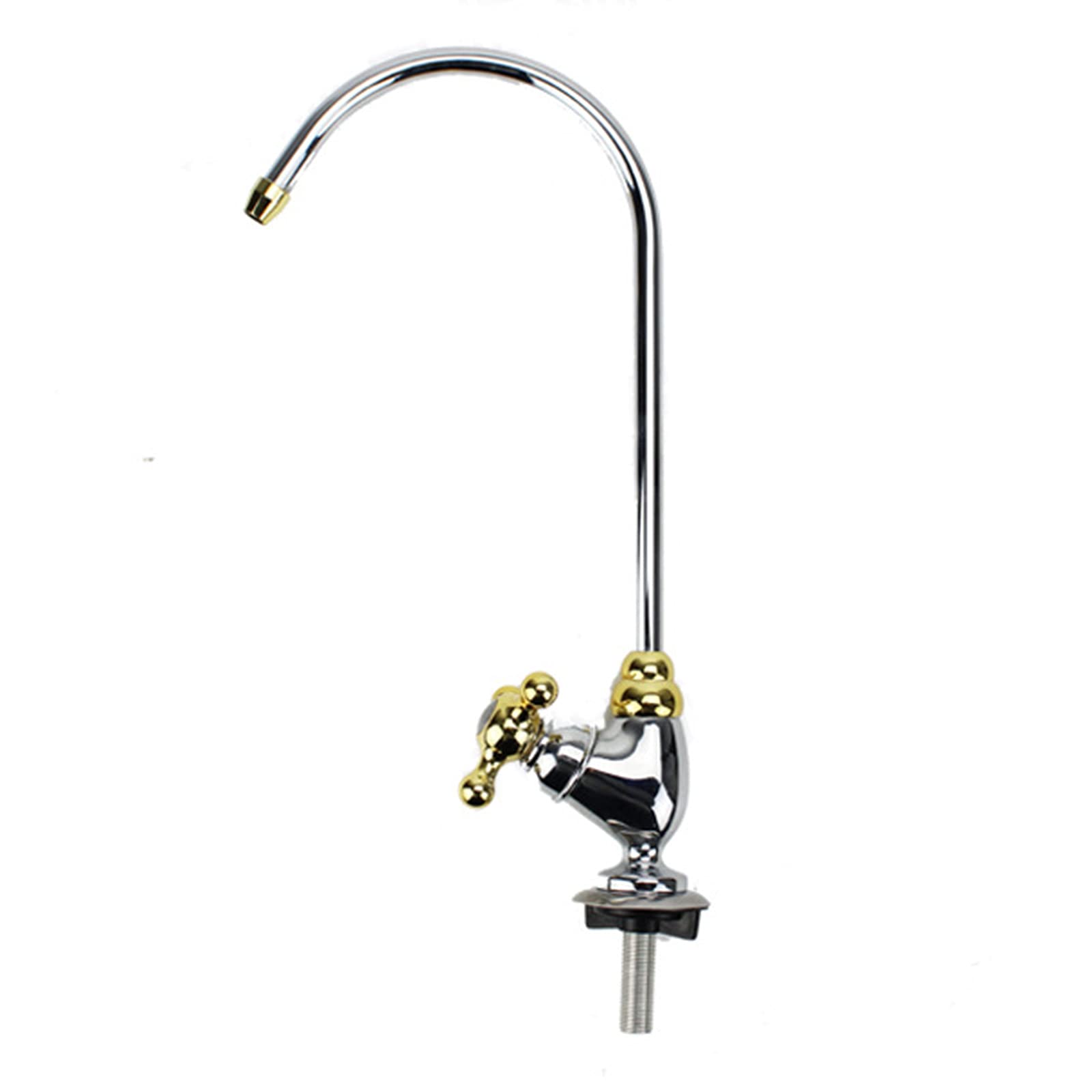 Robinet de purificateur d'eau 2 points en alliage zinc cuisine
