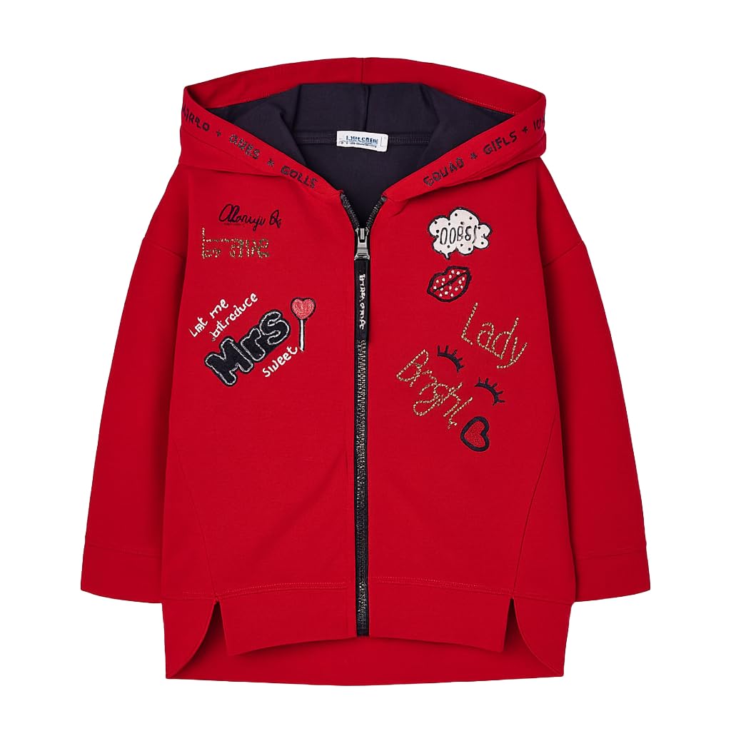 Cardigan Mayoral 4382 Blu Scuro Regular Fit, Cardigan Tricot per Bambine e Ragazze, Perfetto per Completi, Cerimonie e Battesimi, Pullover Felpa Bambina