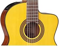 Vista 2 de Takamine Serie G GC3CE-NAT Guitarra Clásica Acústico-Eléctrica Cutaway, Natural