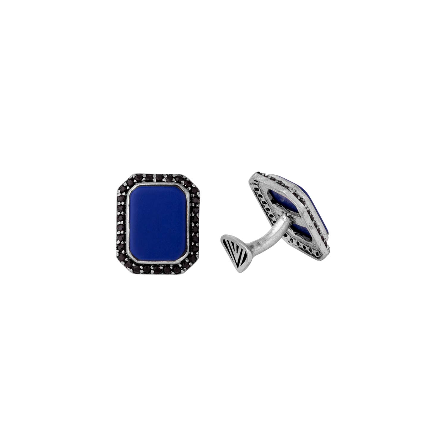 Stylish Silver Cufflink Set for Men