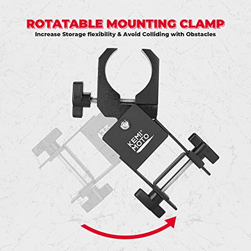 Image of KEMIMOTO UTV Belt Holder Mount, 2-Pack Adjustable Roll Cage Clip