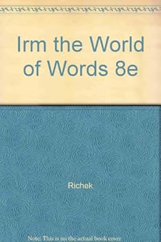 Paperback Irm the World of Words 8e Book