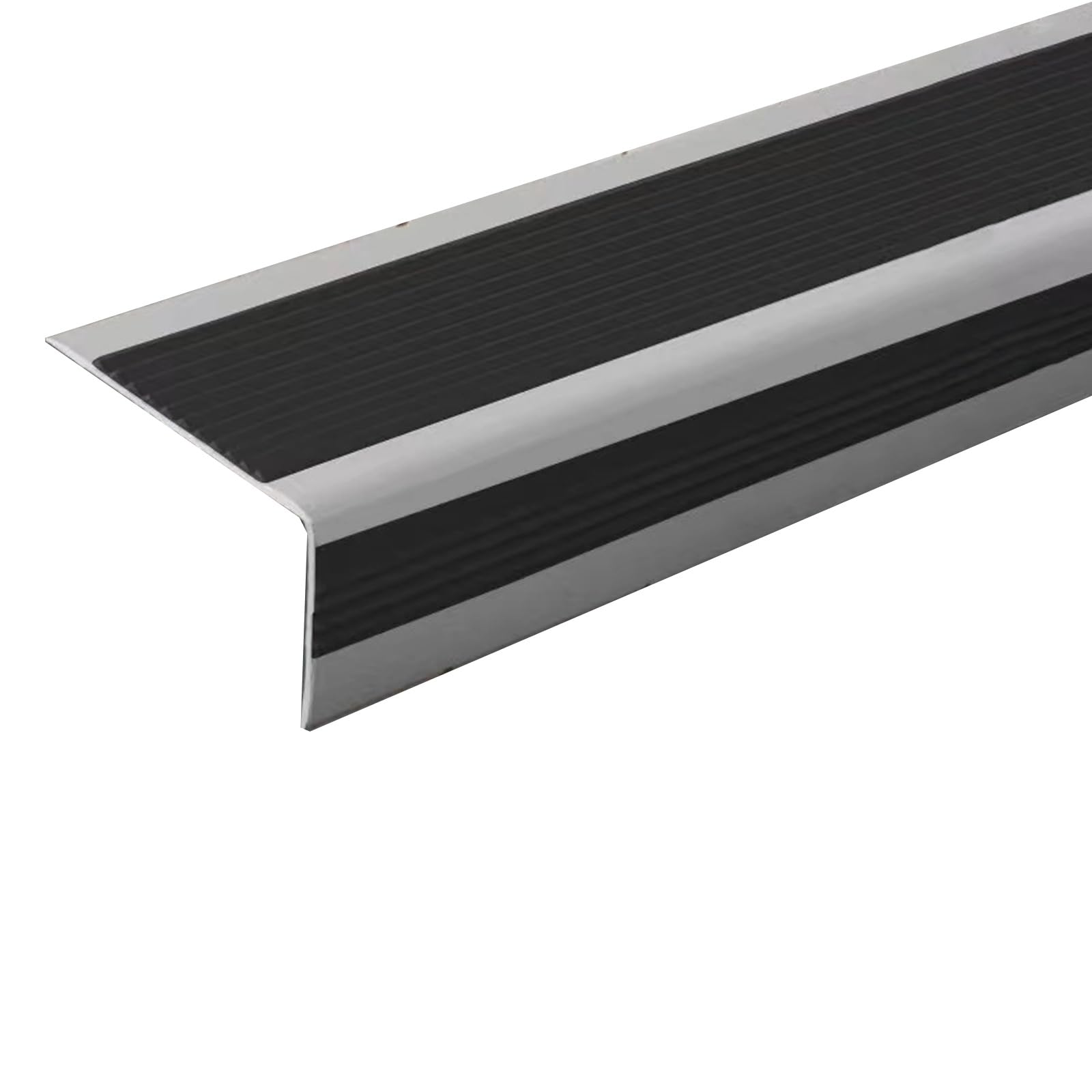 Bande antidérapante à haute traction pour marches d'extérieur – Tapis antidérapant lumineux pour enfants, personnes âgées et animaux domestiques (noir, 5 x 2,5 cm)