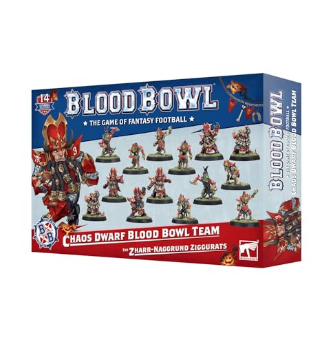 Games Workshop - Warhammer - Blood Bowl: Chaos Dwarf Team - The Zharr-Naggrund Zigurats