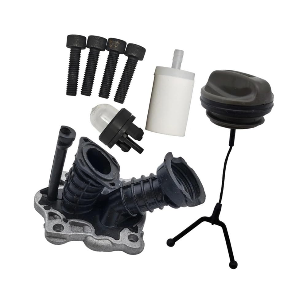 Kit de goma para colector de admisión 544082301 compatible con motosierra 445 y 450