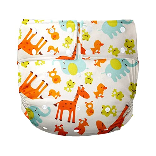 LZH FILTER Pañales para Adultos Paño Pañal Reutilizable Ropa Interior Protectora Lavable Pañal Ajustable para Mayores