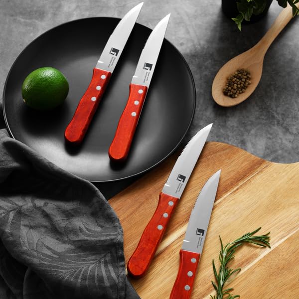 Set Cuchillos Cocina 4 Piezas Acero Inox miniatura 2
