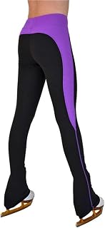 HMLOPX Exercise Running Figure Skating Training Pants, Child Skating Leggings High Elastic Waterproof Multicolor Optional Fleece Pants