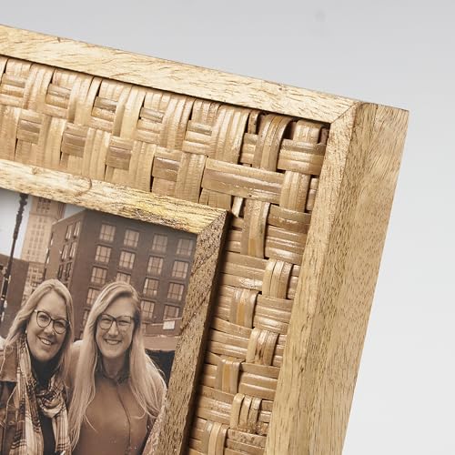 Primitives-by-Kathy-Woven-Bamboo-Photo-Frame Primitives by Kathy Woven Bamboo Photo Frame