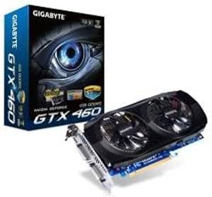 Gigabyte Nvidia GTX460 Over Clocked Graphic Card (1GB, DDR5, PCI-E2, DVII/VGA/HDMI)