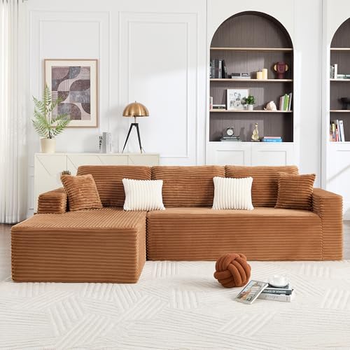 Opiesit 108' Boneless Couches for Living Room, Modular...
