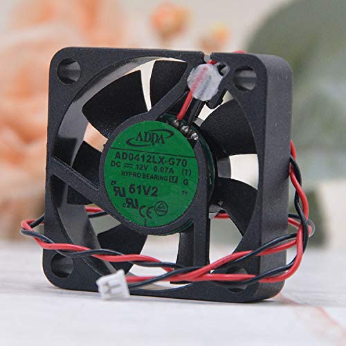 12V 0.07A 4010 AD0412KX-G70 2pin Switch Ultra-Quiet 4cm Fan