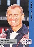 1991-92 Pro Set Fixtures Soccer #30 Arthur Cox Derby County Official English Premier League EPL Trading Card From Pro Set in Raw (NM or Better) Condition