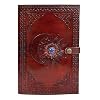 Leather Journal with Lined Pages - Sun & Moon Leather Bound Writing Journal for Women & Men (6x9 in) Lined Journals for Women, Leather Bound Notebook Ruled Journal & Diary, Lined Journal for Writing