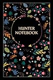 Photo Gallery hunter notebook: floral journal gift for hunter, 100 lined pages, timeline, 6"x9", matte finish Photo Gallery hunter notebook: floral journal gift for hunter, 100 lined pages, timeline, 6"x9", matte finish