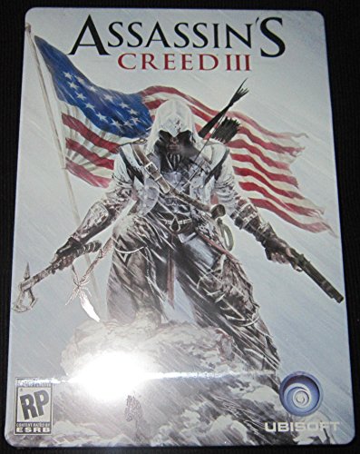 Assassin's Creed III 3 Collectible Steelbook Only Xbox 360 Ps3 NEW No Game Rare by UBI Soft (Renewed) image 3