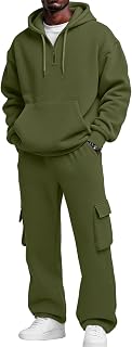 Men’s Track Suits 2 Piece Set Full Zip Tracksuit Sweatsuit Long Sleeve Jogging Athletic Casual Warm Up