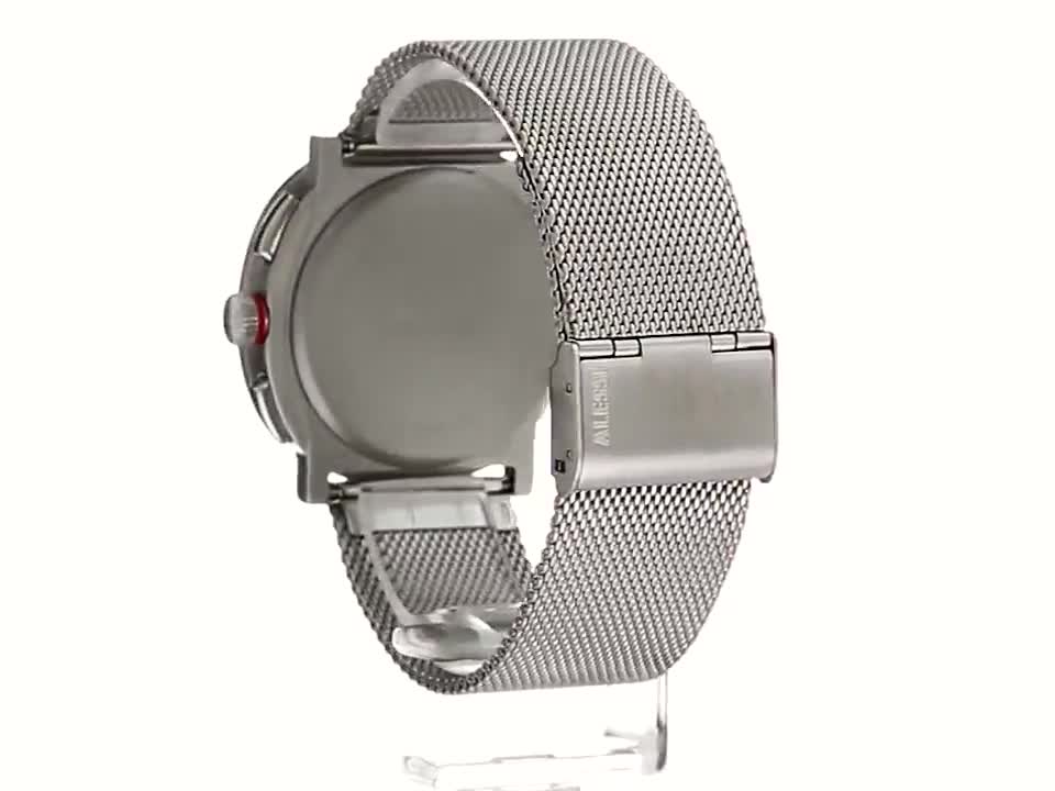 Alessi Men's AL5030 Tic15 Analog Display Analog Quartz Silver