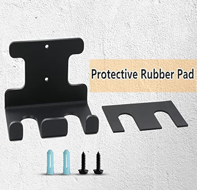 Barbell Holder Wall Mount Heavy Duty Vertical Barbell Holder Weight Bar Holder for Olympic Barbell, Curl bar, Commercial or Home Gym Accessory