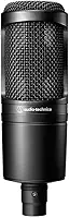 Microfone audio-technica AT2020 Pro Cardioide Condensador, Preto, Grande