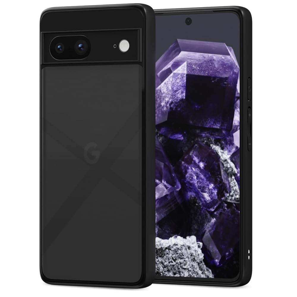 Amazon basics Back Cover for Google Pixel 8 | Shockproof Sleek Hybrid Armor Bumper Case (Black) Amazon basics Back Cover for Google Pixel 8 | Shockproof Sleek Hybrid Armor Bumper Case (Black)