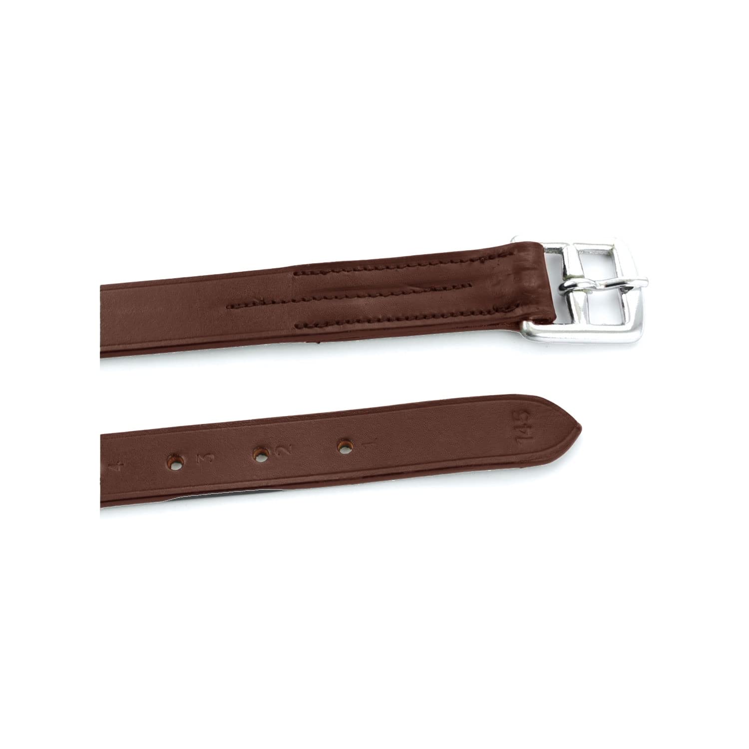 Umbria Equitazione Staffili in Cuoio Modello 135 cm, Nero
