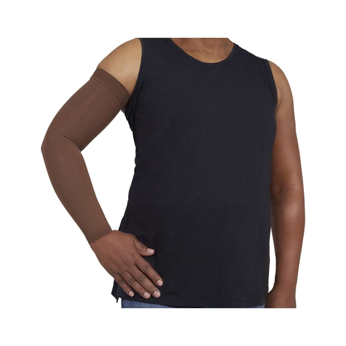 Mediven Harmony Men &amp; Women 30–40 mmHg Arm Sleeve with Silicone Band