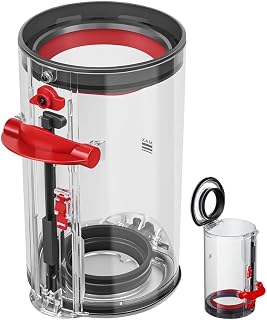 Staubbehälter für Dyson V11, V15, SV14, SV15, SV22 Staubsauger,Teile-Nr. 970050-01 und Teile-Nr. 965443-01,Großen Behälter Waschbar Ersatzteile kompatibel mit Dyson Staubsauger