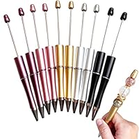 Amazon | 【ファー付きパステル10本セット】 ビーズ ボールペン