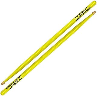 Zildjian Hickory Series 5A Acorn Wood Neon Yellow