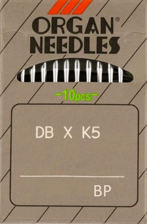 Needle It Up with 100 Organ DBXK5 Ball Point Embroidery Sewing Machine Needles (80/12)