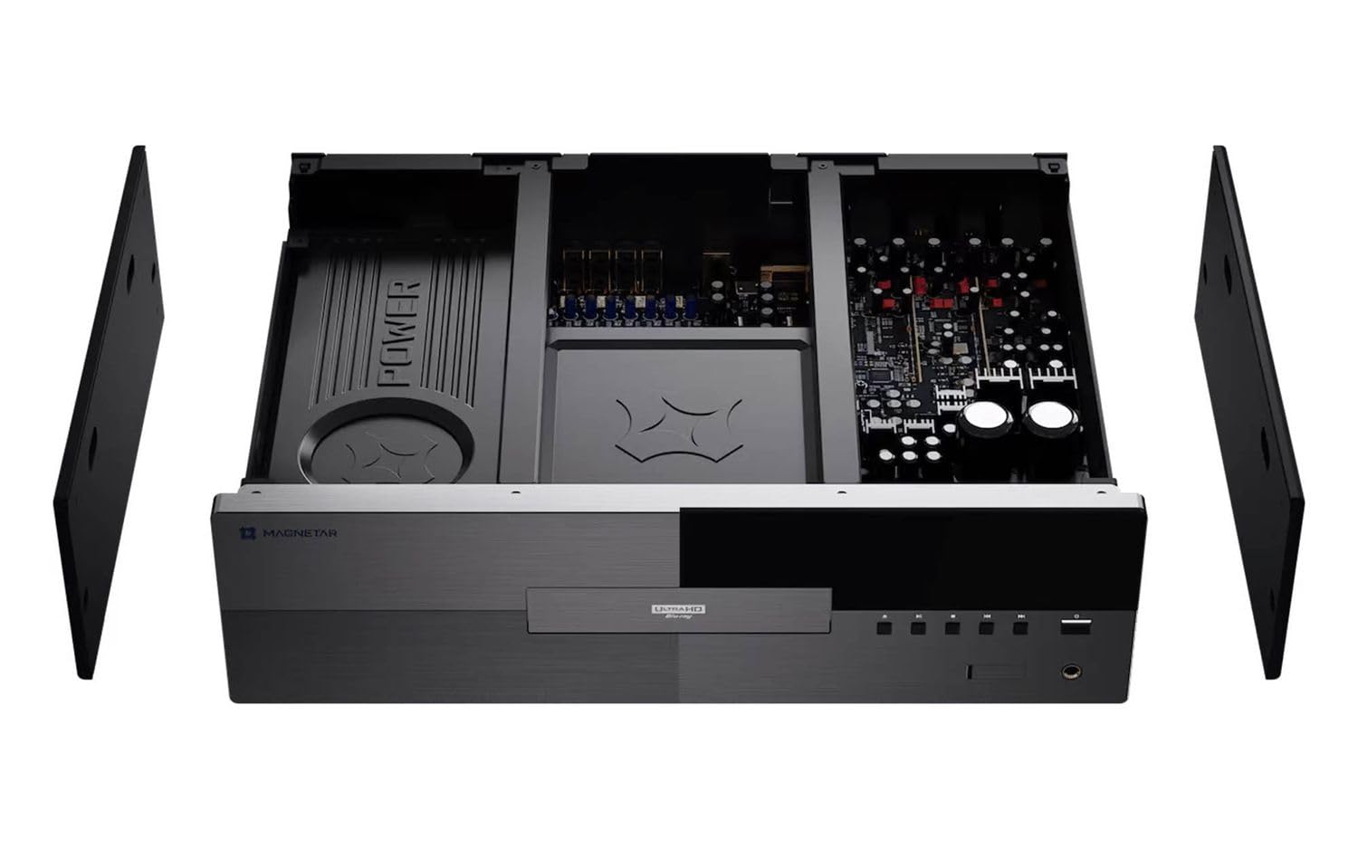MAGNETAR UDP 900 Ultra HD Blu-ray-Player, Schwarz (Magnetar UDP 900 Multiregion Multi Zones)