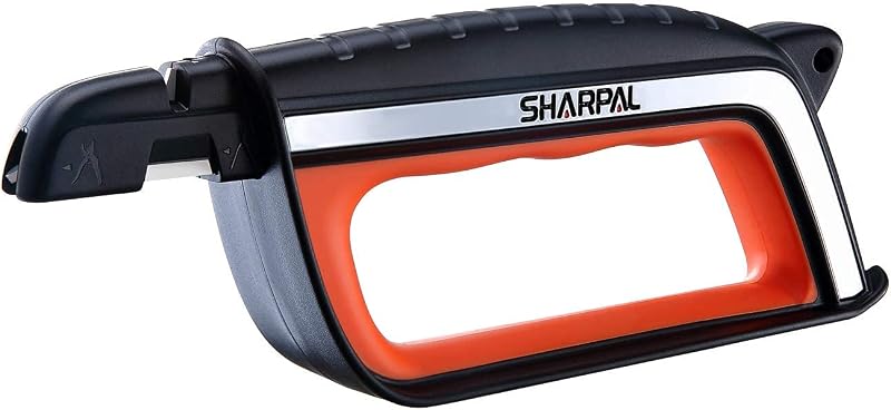SHARPAL 103N Cuchillo todo en 1 Herramienta de jardín Afilador de cuchillas para cortadora de césped