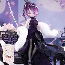 Come4Free BJD Blind Box Minty Little Lucky Spirits Series - Zhi Leng - BJD Doll Collectable Action Figure for Birthday Gifts Party Toys 1PCS/7.3/Age 15+