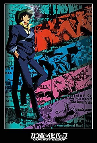 Cowboy Bebop Poster - 170GSM 12x18 Unframed Multicolor Perfect for your Wall HOMEDECORE595