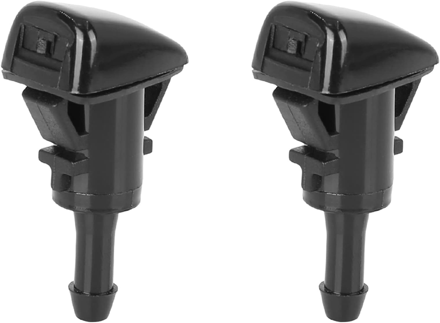 2pcs 47185 Windshield Washer Nozzle Sprayer Single Hole Replacement for Mitsubishi Eclipse 2006-2012