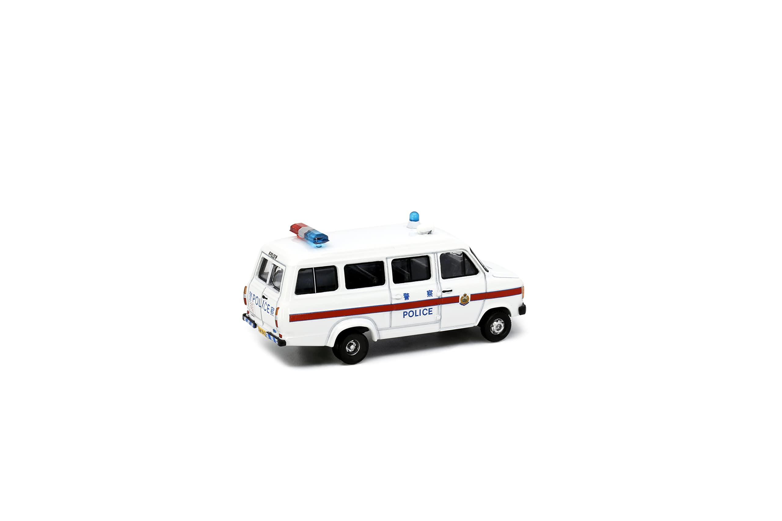 Amazon | Tiny City 1/76 1980's 警察車両 バン ホワイト (AM8476