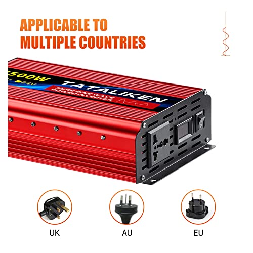 Convertisseur pure sinus 12V 220V 5000W contre les pannes de courant - 4