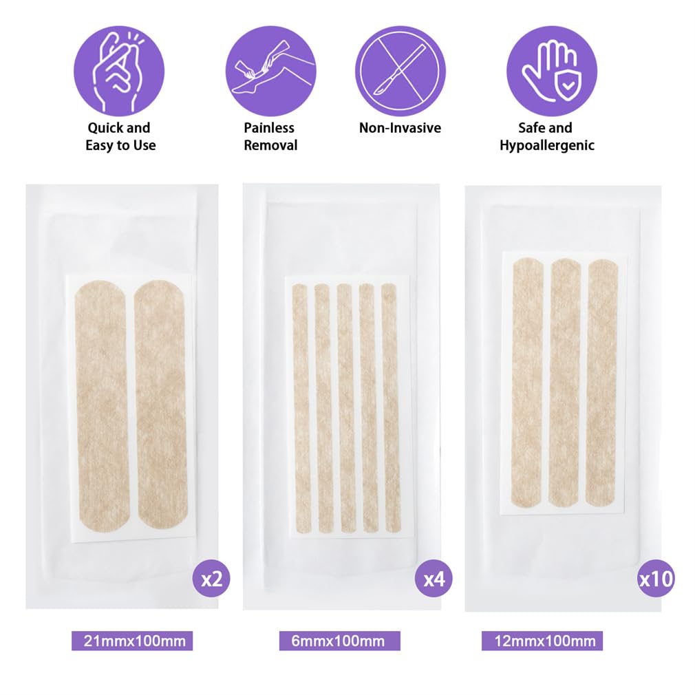 Wound Closure Strips 54 Strip 16 Packs Emergency Laceration Closures Skin Closure Device Breathable Strips for Lacerations Cuts Sutures — Amazon image 2