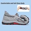 Jar-V Cooling Comfort Sneaker, Breathable Soft Bottom Anti-Slip Slip On Walking Shoes for Walking Casual Wear