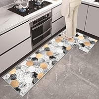 Set Di 2 Tappetini Da Cucina Antiscivolo - 40x60 Cm E 40x120 Cm, Anti-Affaticamento - Foto 8