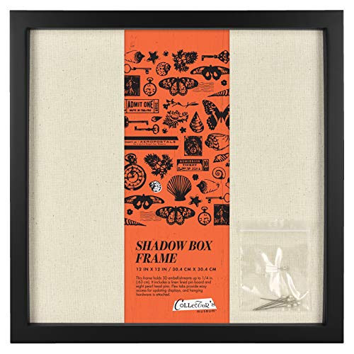 Image of MCS Linen Lined Shadow Box Frame, 11 x 14 Inch, Black