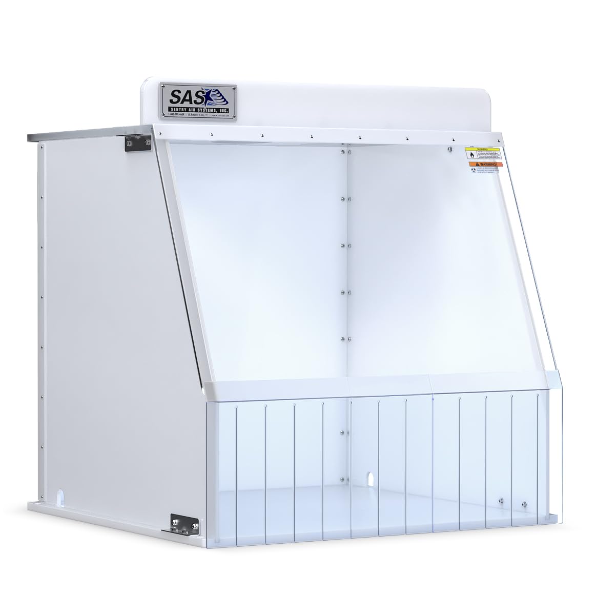 24" Wide Ducted Fume Hood, Exhaust Hood for Laboratory Fume Control, Chemical Fumes, Pharmaceutical Compounding, 3D Printing, and other Fumes/Odors