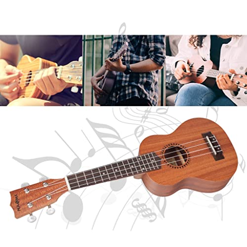 WENKA Étudiant Ukulélé U01 Ukulélé 21 Pouces Ukulélé Soprano Débutant Ukulélé 4 Cordes Guitare Ukulélé Acajou Cou… - Les Beatles, Paul McCartney, John Lennon, RIngo Starr, George Harrison WENKA Étudiant Ukulélé U01 Ukulélé 21 Pouces Ukulélé Soprano Débutant Ukulélé 4 Cordes Guitare Ukulélé Acajou Cou… – Image 3
