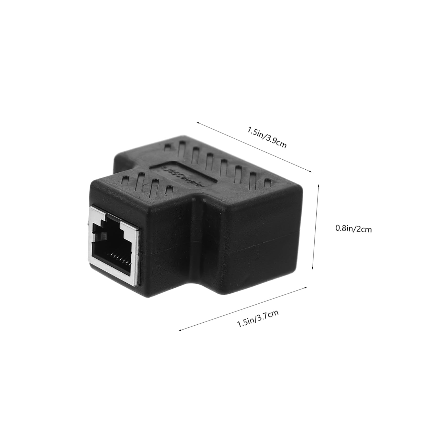 OSALADI 1 to 2 Ethernet Cable Splitter Connector Splitter Cable Extender