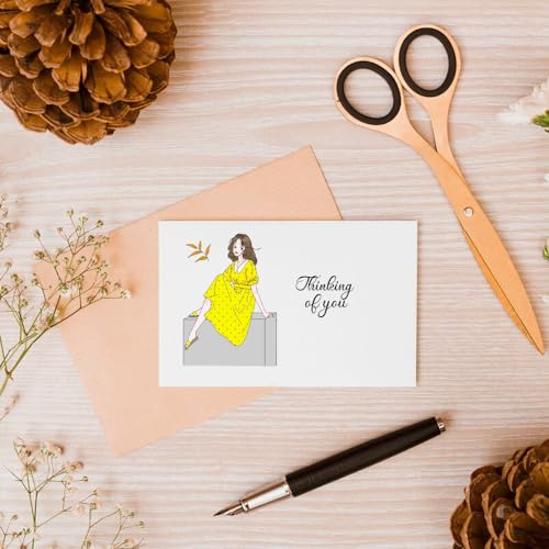 Threetols Girl Clear Stamps For Card Making thumb #3